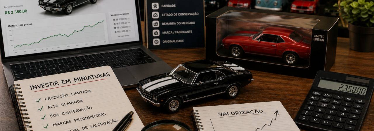 investir em miniaturas